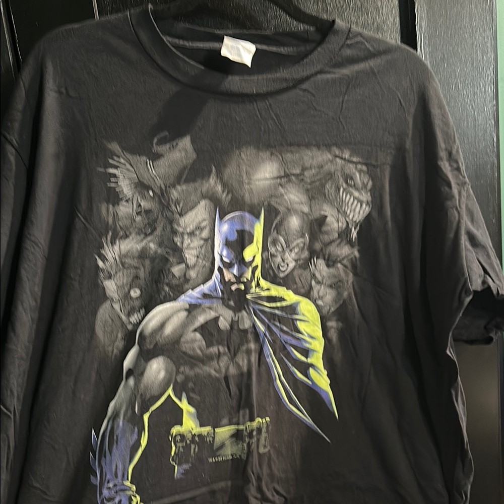 Batman Black and Yellow Short Sleeve Tee